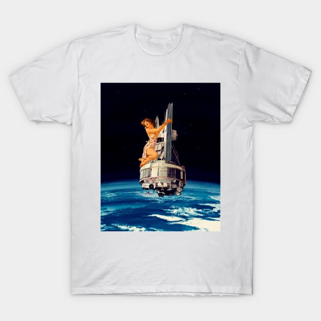 Earth is a hard  place T-Shirt by CollageSoul